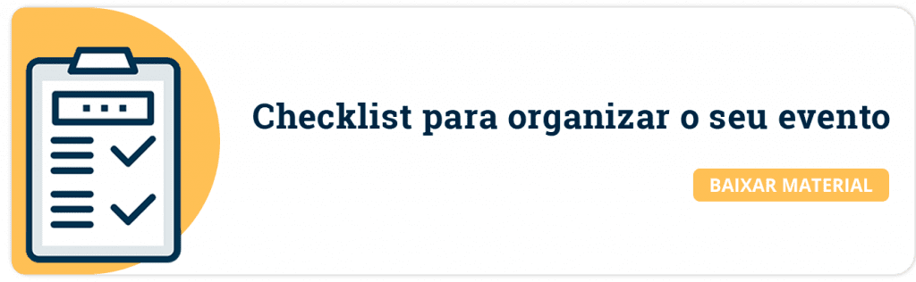 checklist para eventos acadêmicos