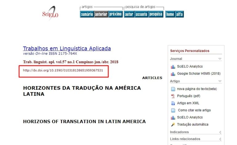 O que é DOI e por que ele é fundamental para um trabalho científico