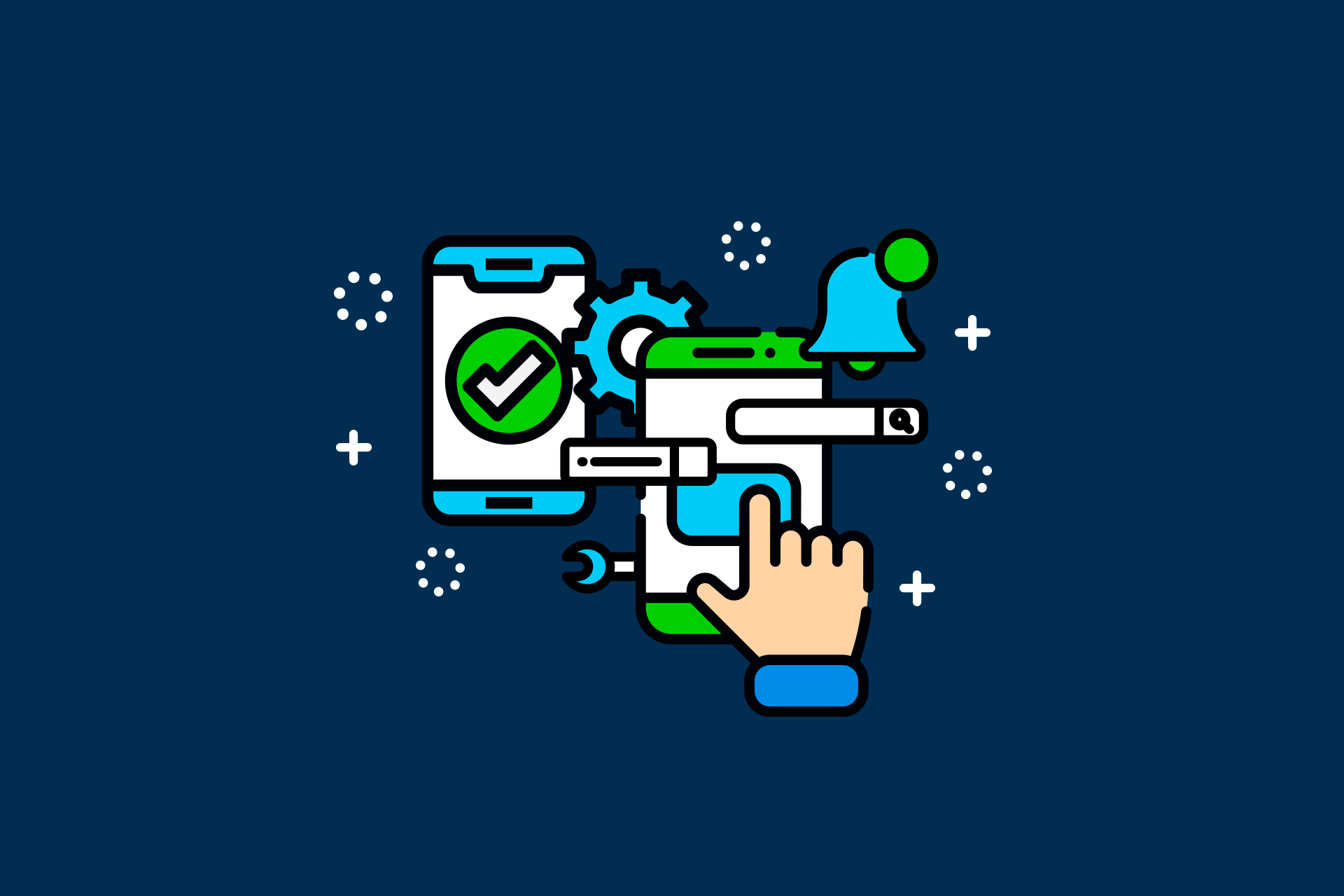 App para eventos: imagem de destaque