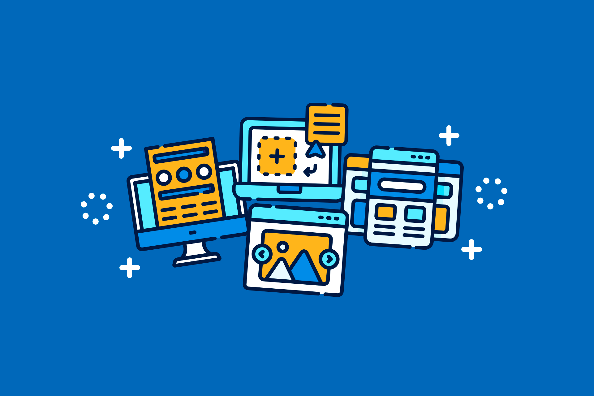 Imagem de destaque: landing page para eventos