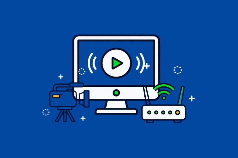 elementos de uma transmissão online